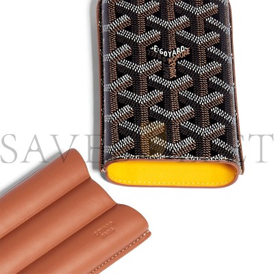 GOYARD CHURCHILL 3 CIGAR CASECHURCHMMLTY01CL03X (18*9*3cm)